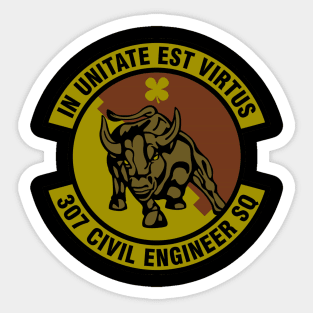 307 CES Unit Patch Sticker